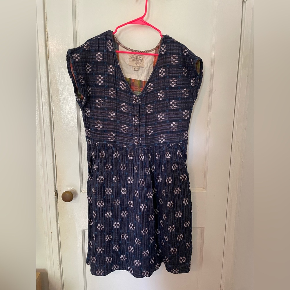 Chelsea dress in empress textile